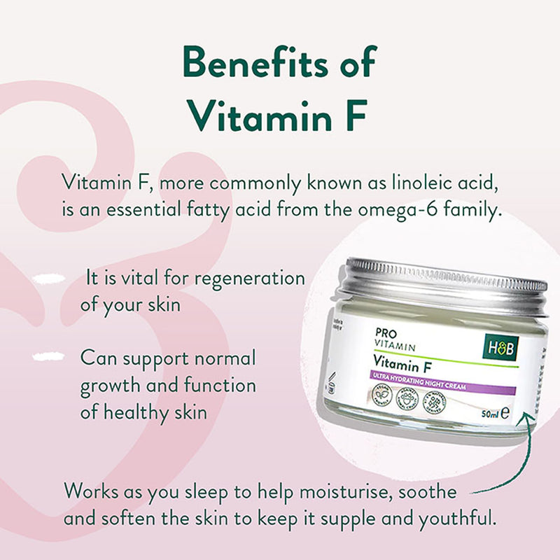 Holland & Barrett Vitamin F Night Cream 50ml, UK version