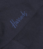 Harrods Logo Socks cotton cashmere silk blend (British brand)