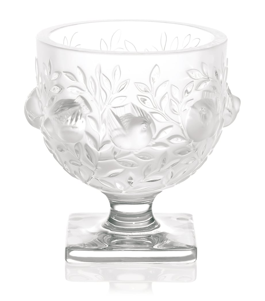 Lalique crystal vase Elisabeth 13.5cm, UK version