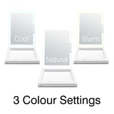 Rio dressing table makeup mirror with LED lights - British product