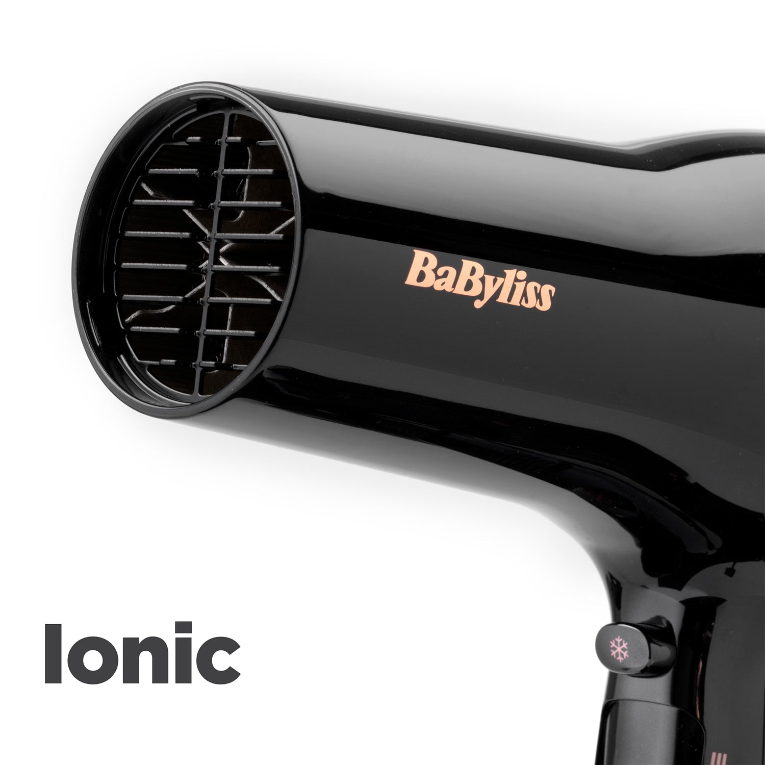 BaByliss Rose Lustre hair dryer 2400W - British product