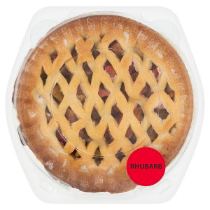 ASDA Rhubarb Pie British Fruit Dessert Pastry