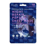 Danielle Creations Night Repair Peptide Sheet Masks 5 Pack (British brand)