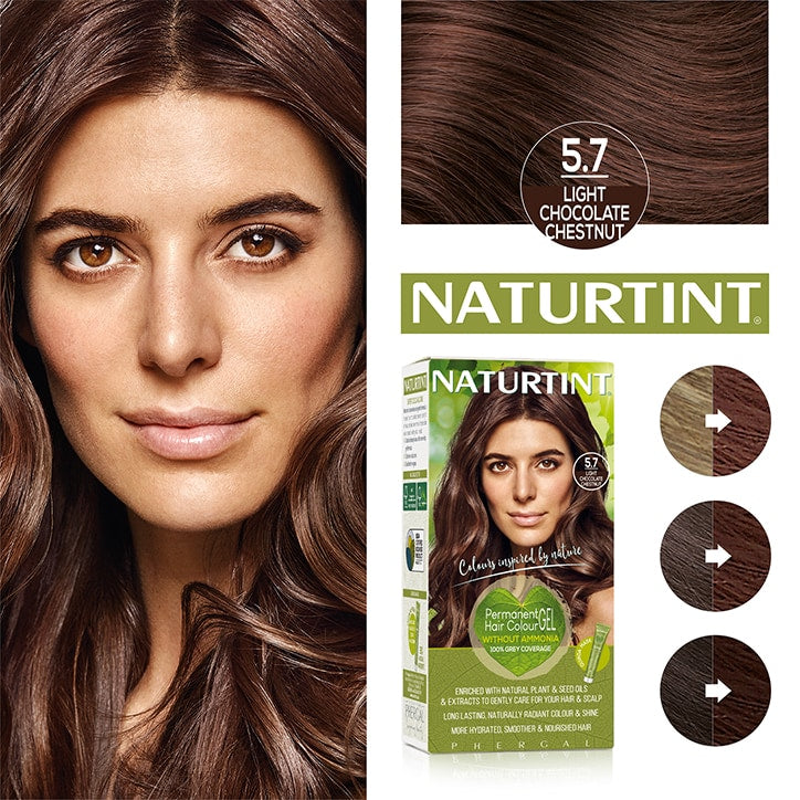 Naturtint Permanent Hair Colour 5C (Light Copper Chestnut) GOODS Holland&Barrett   