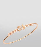 Chaumet rose gold diamond Jeux de Liens bangle, imported from the UK