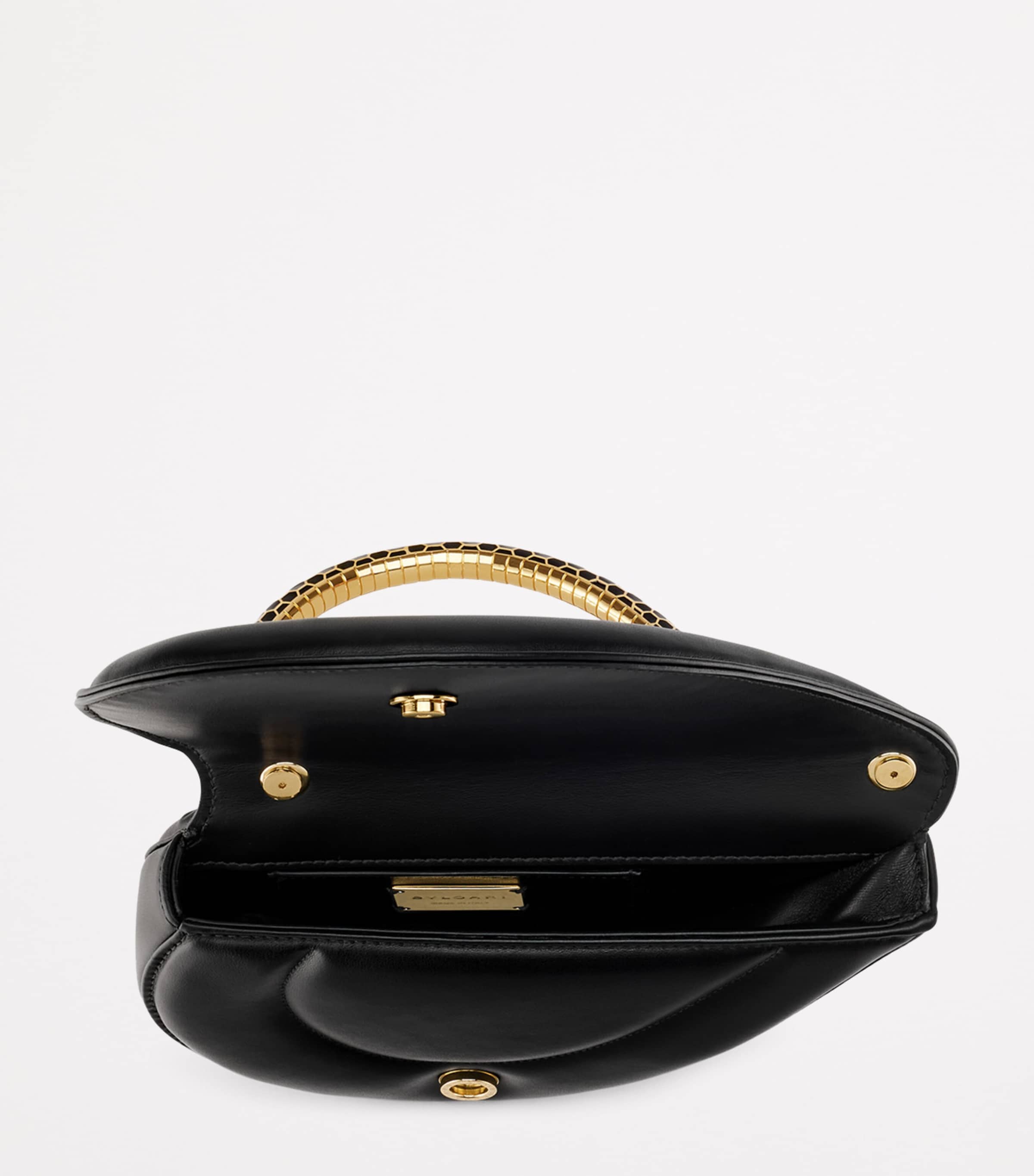 Bvlgari Serpenti Cuore top-handle bag leather, UK version