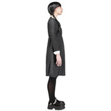 Smiffys adult gothic school girl costume with spotted dress - British product