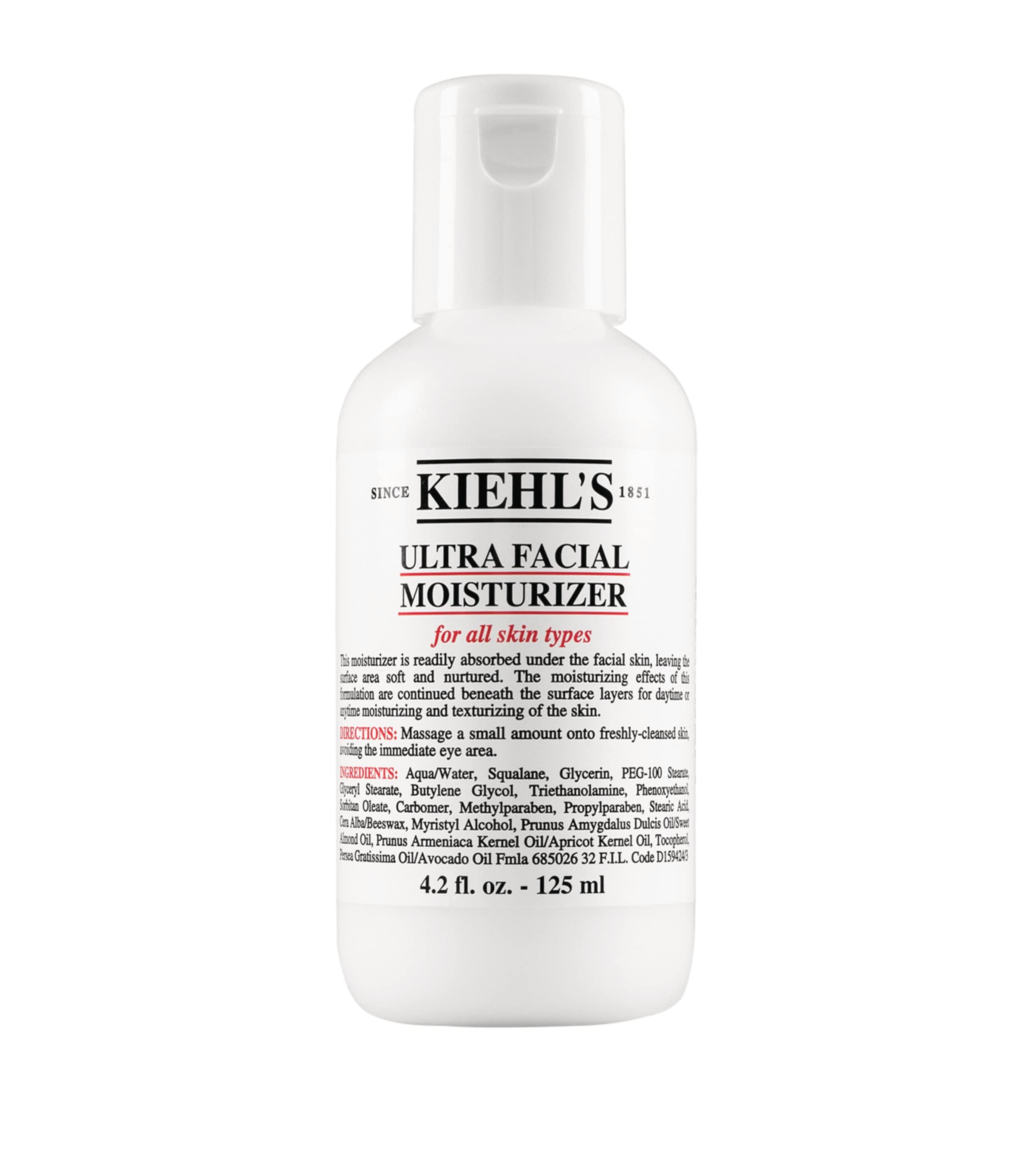 Kiehl's facial moisturizer 125ml - British product