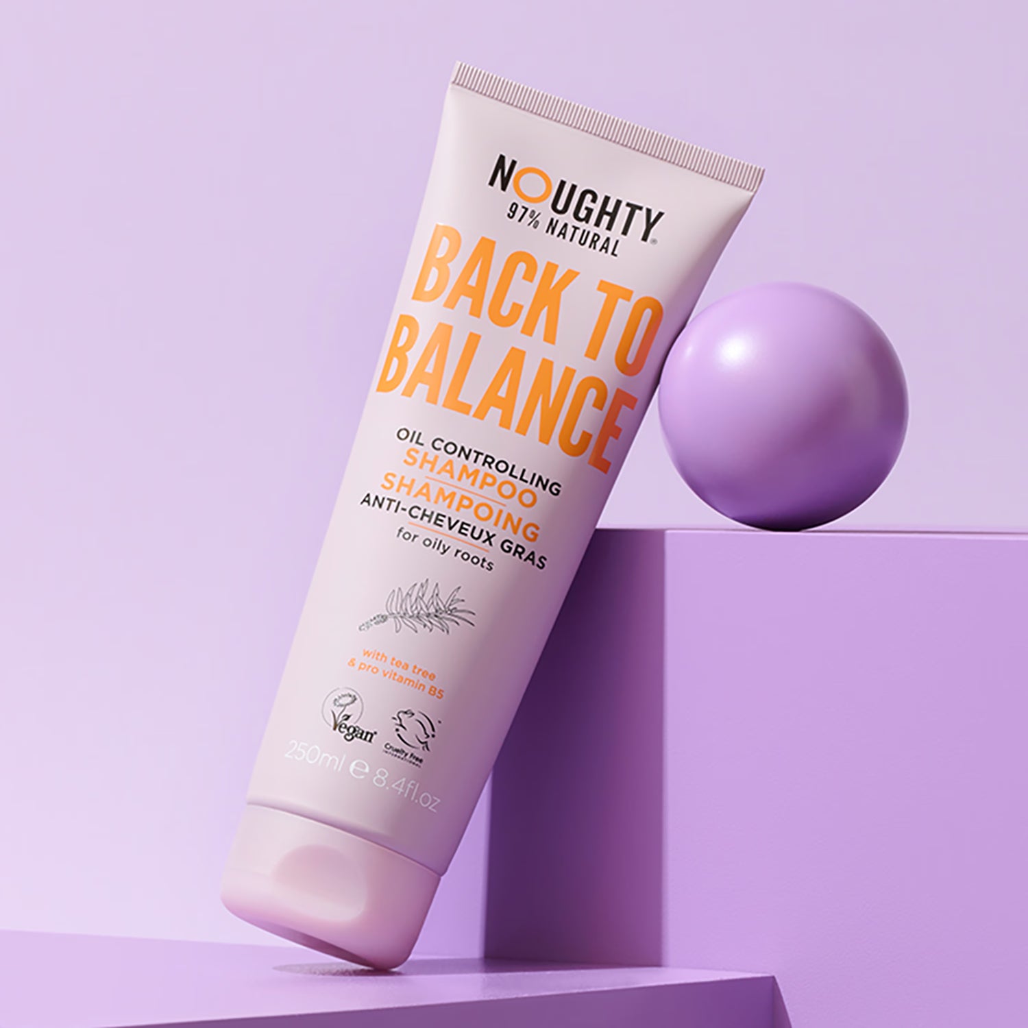 Noughty Back to Balance oil controlling shampoo 250ml, UK version