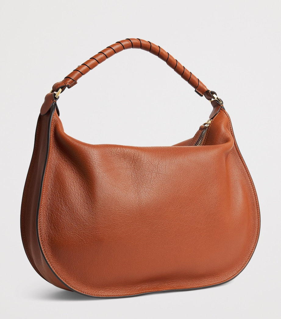 Chloé Marcie shoulder bag in supple leather, UK version