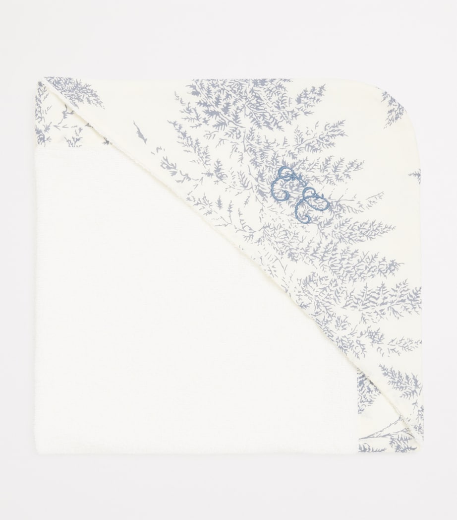 Tartine et Chocolat cotton-blend printed hooded towel 70cm x 70cm (British brand)