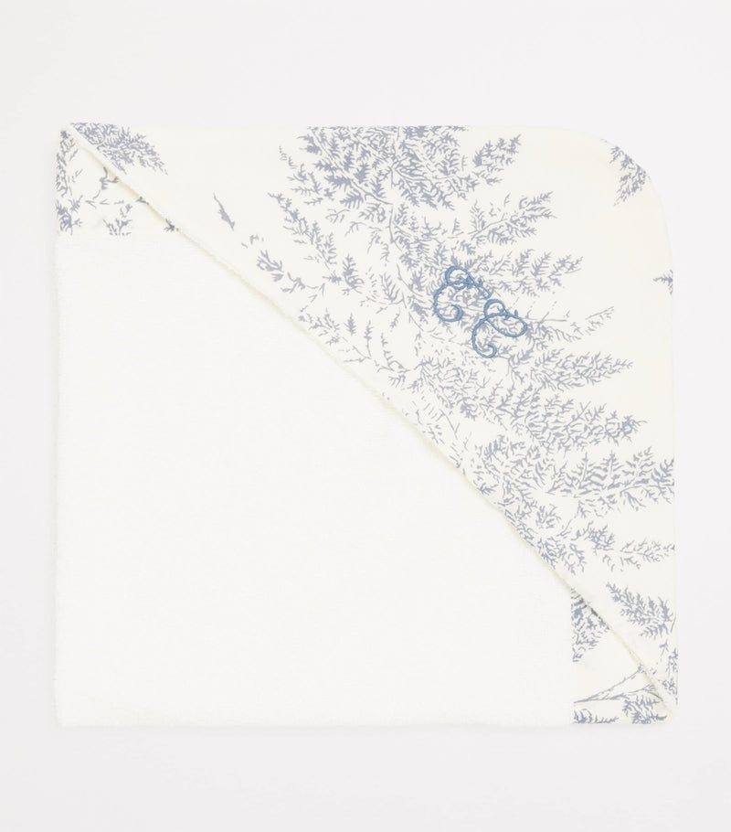 Tartine et Chocolat cotton-blend printed hooded towel 70cm x 70cm (British brand)