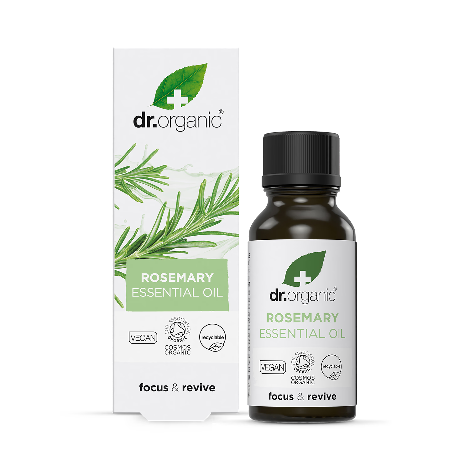 Dr Organic Rosemary Essential Oil 10ml - British product