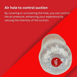 Rev-Air tight reusable masturbation cup (British brand)