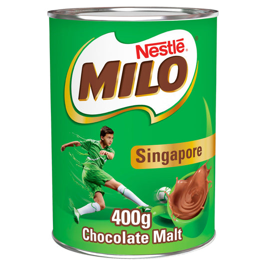 Milo Instant Malt Chocolate Drinking Powder Tin 400g Hot chocolate & milky drinks Sainsburys   