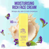 Sol Beauty moisturising rich face cream 80ml, imported from the UK