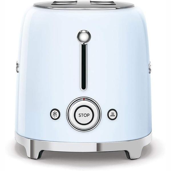 Smeg hellblauer Wasserkocher und Toaster Set, UK-Version