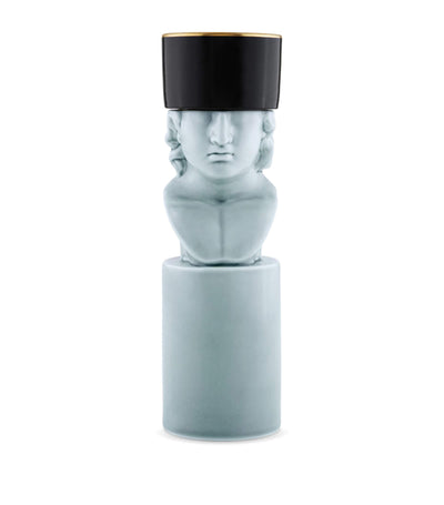 GINORI 1735 Porcelain Il Letterato Candle Holder