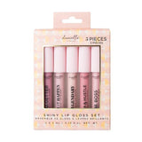 Danielle Creations lip gloss set nude pink shades 5pc, UK version