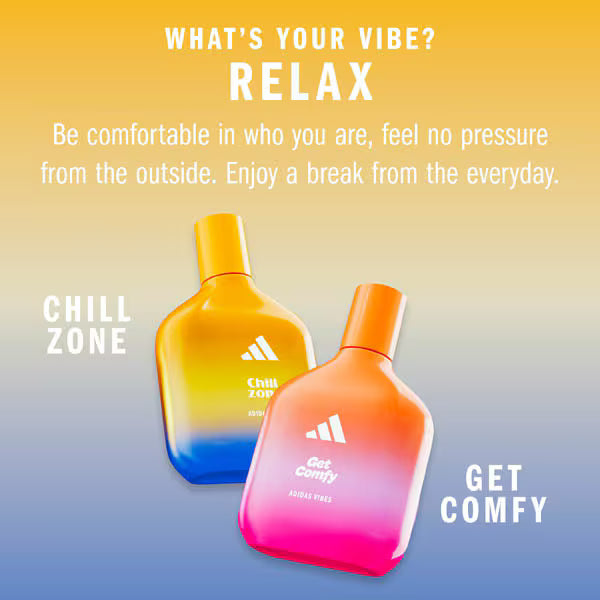 adidas Vibes Chill Zone Eau de Parfum 100ml - British product