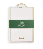 Harrods Menükarten Set mit 20 Stück, UK-Version