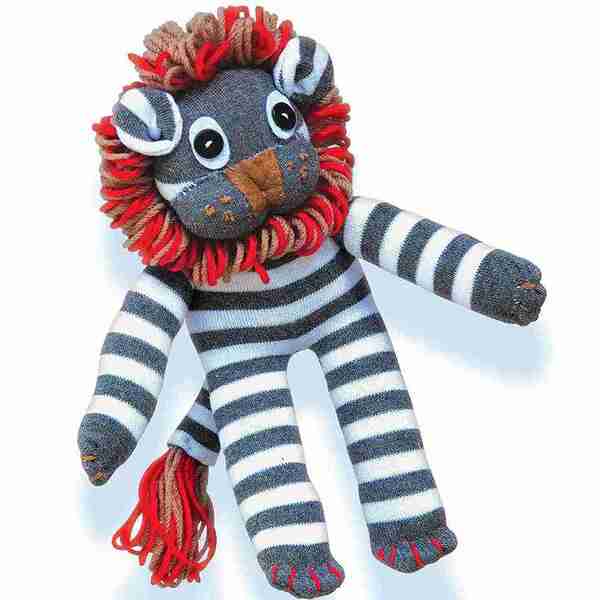 Small World Sew Me Animals Lion craft kit - British product