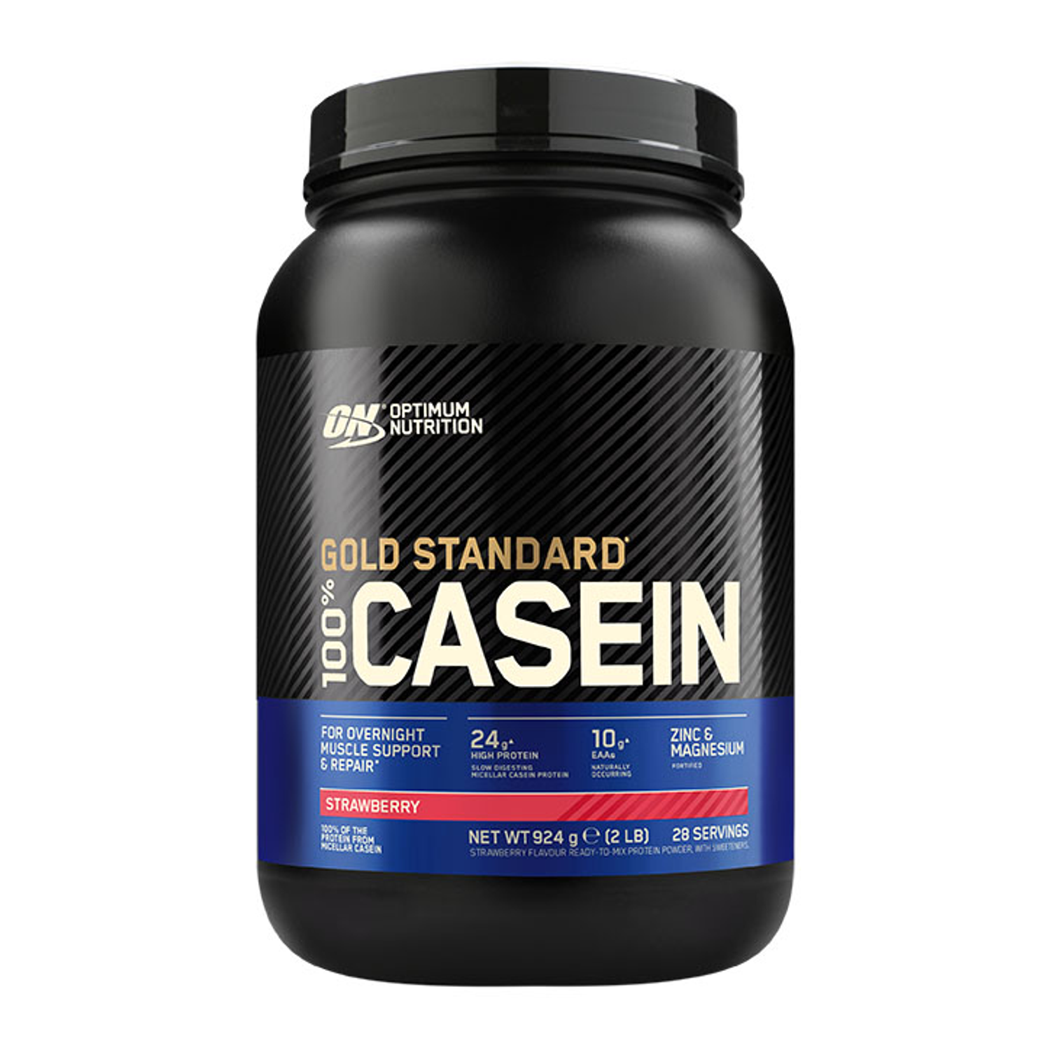 Optimum Nutrition Gold Standard 100% Casein Powder Vanilla 924g - Strawberry