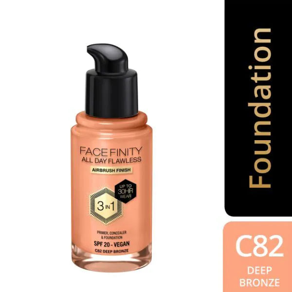 Max Factor Facefinity foundation Deep Bronze, imported from the UK