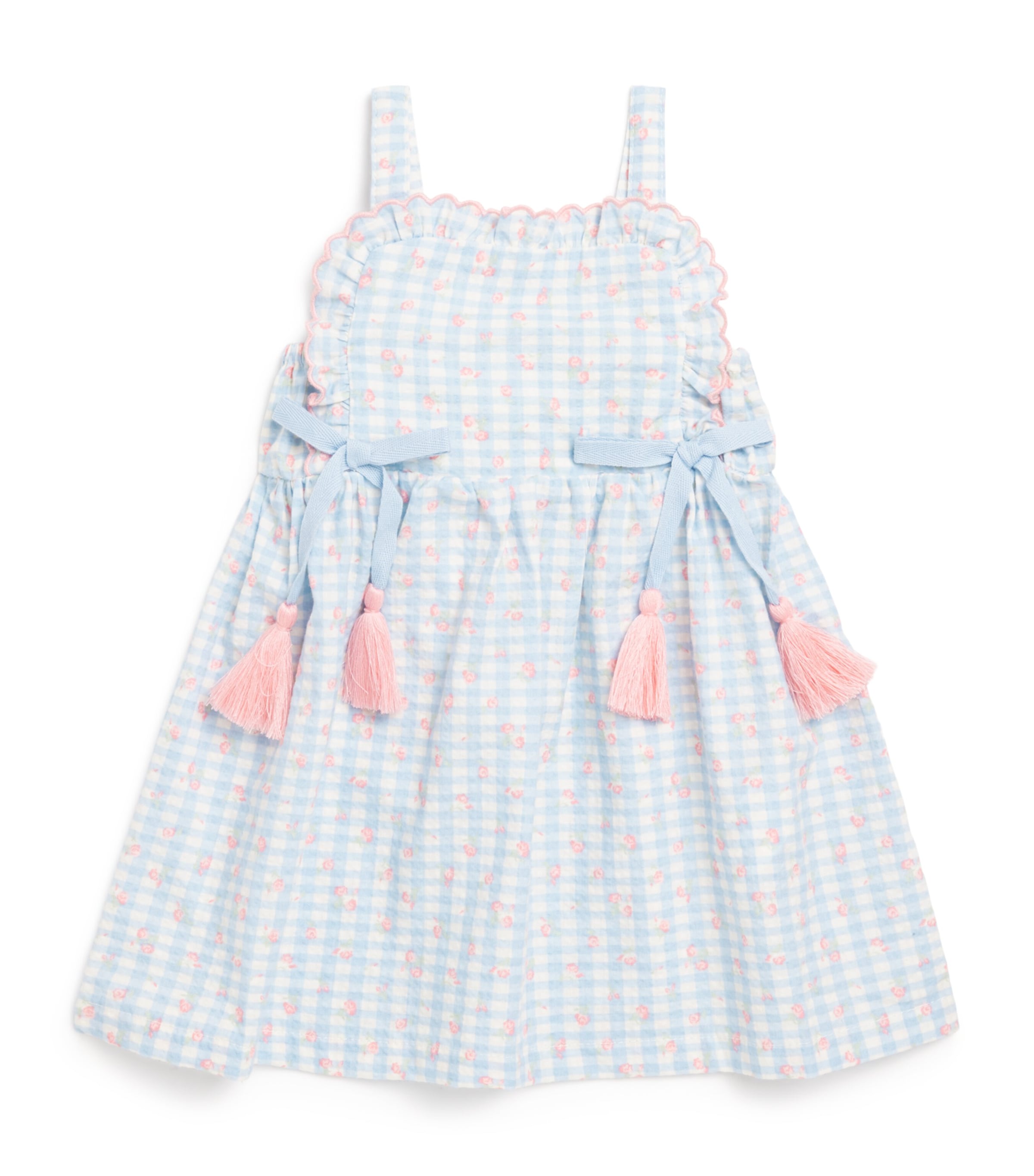 Gingersnaps Cotton Tassel Dress 3-36 months, UK version