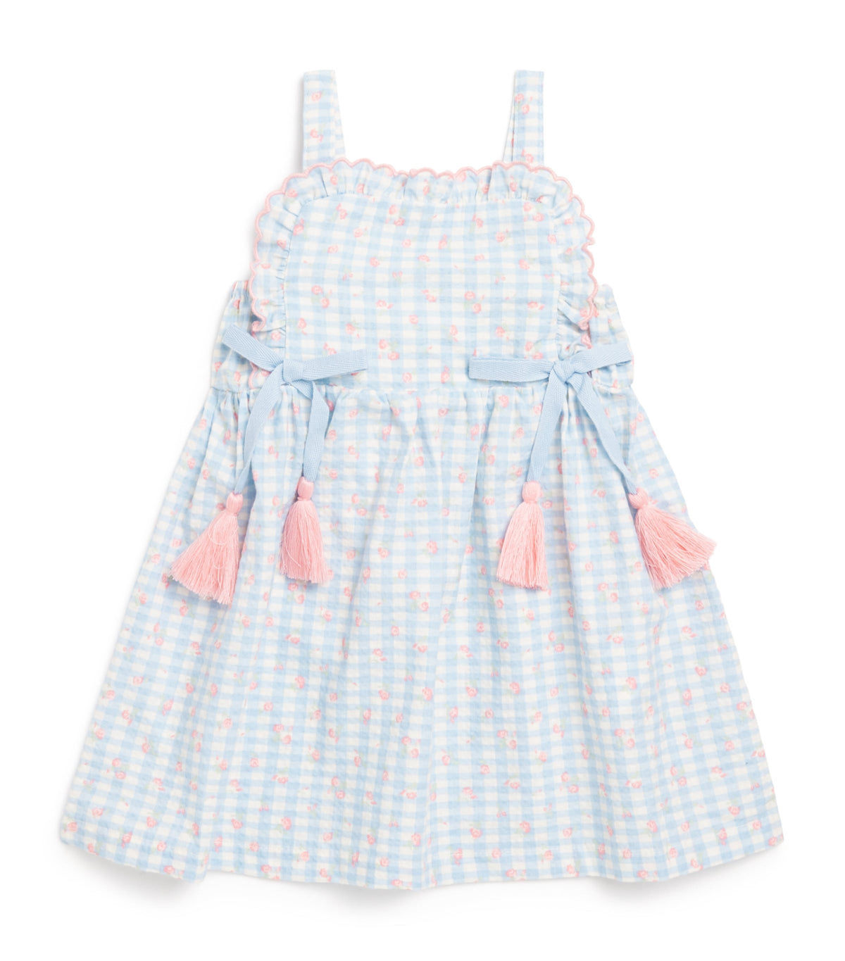 Gingersnaps Cotton Tassel Dress 3-36 months, UK version