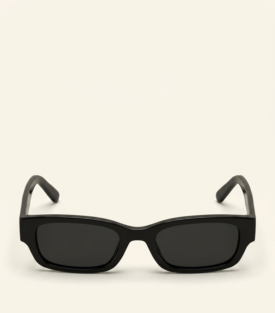 McQueen Rectangular Panthos Sunglasses, imported from the UK