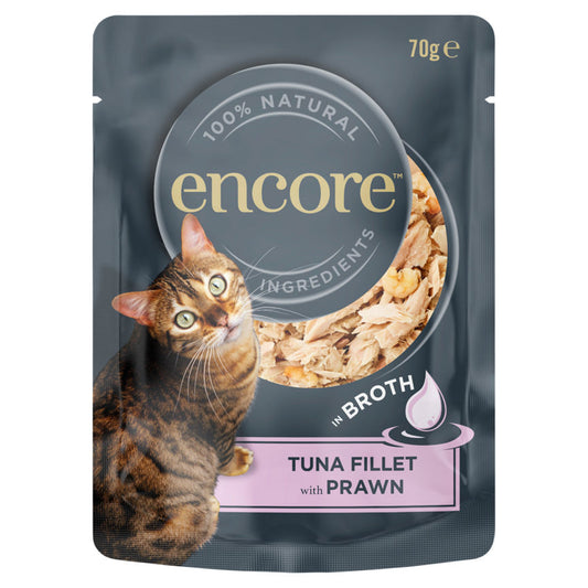 Encore Cat Food Tuna with Prawn Pouch Cat Food & Accessories ASDA   