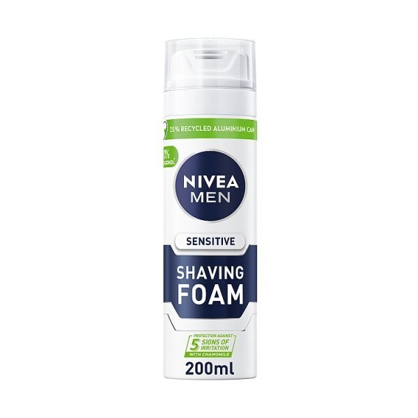 NIVEA Men Sensitive Shaving Foam 200ml GOODS Superdrug   