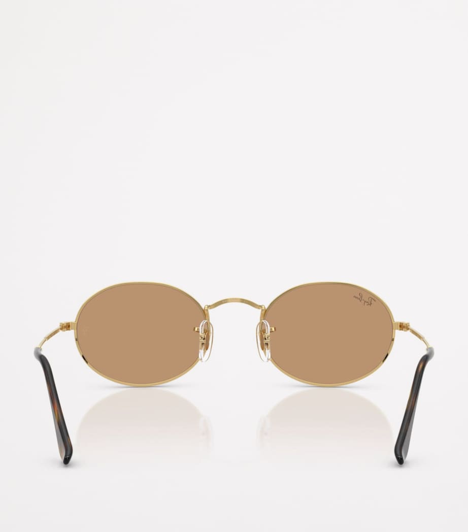 Ray-Ban oval metal sunglasses - British product