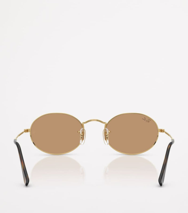 Ray-Ban oval metal sunglasses - British product