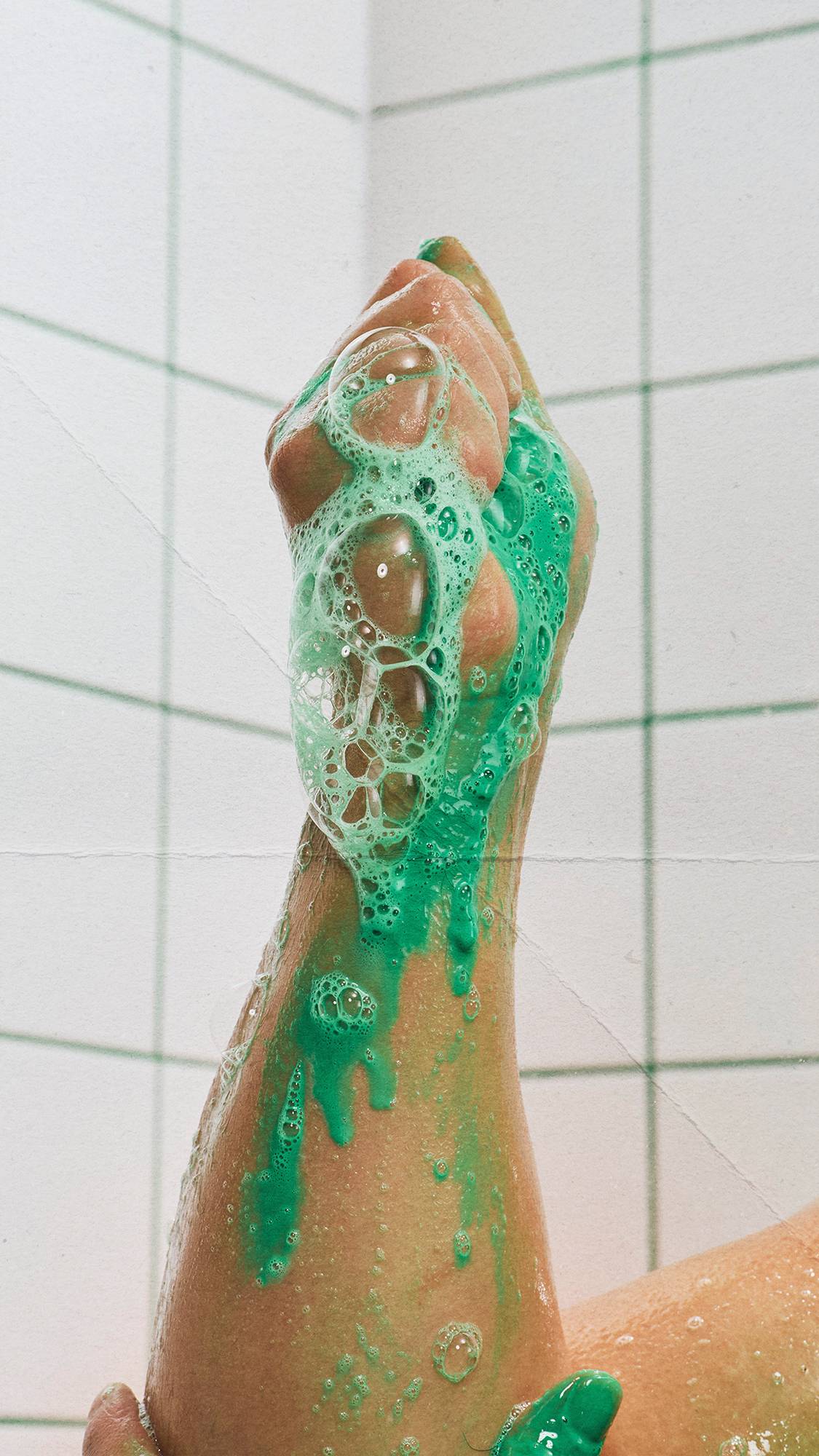 Lush Lord Of Misrule shower gel with patchouli and vanilla (British brand)