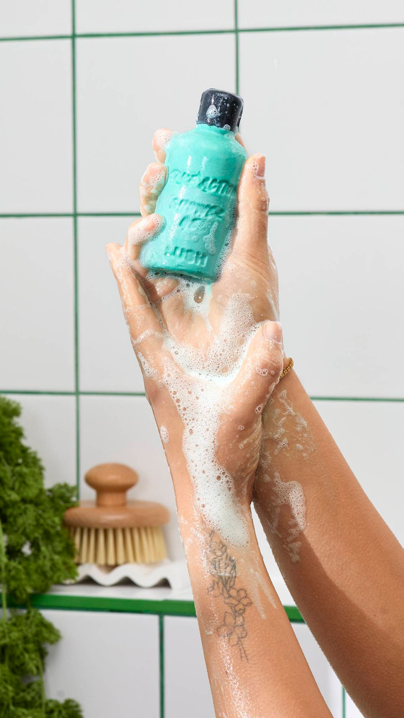 Lush Take Action naked shower gel, imported from the UK