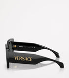 Versace square sunglasses gold-tone metal frame - British product
