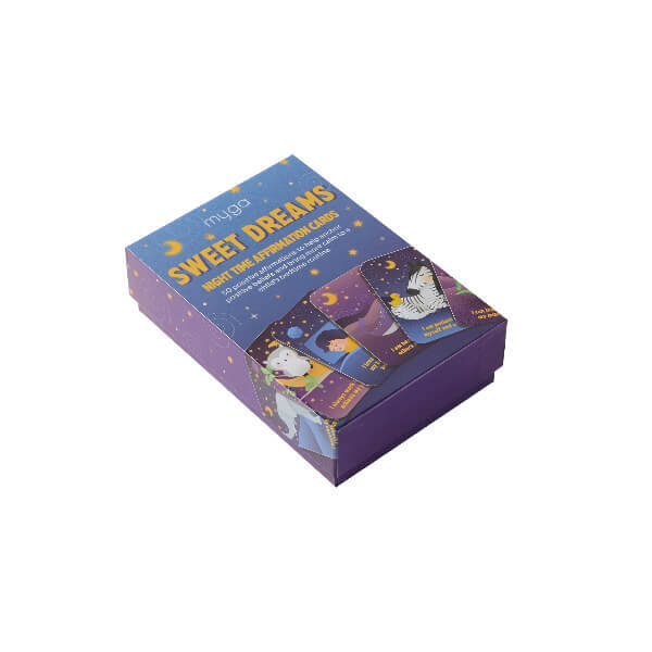 Myga affirmation cards night time, UK version