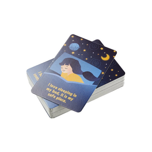 Myga affirmation cards night time, UK version