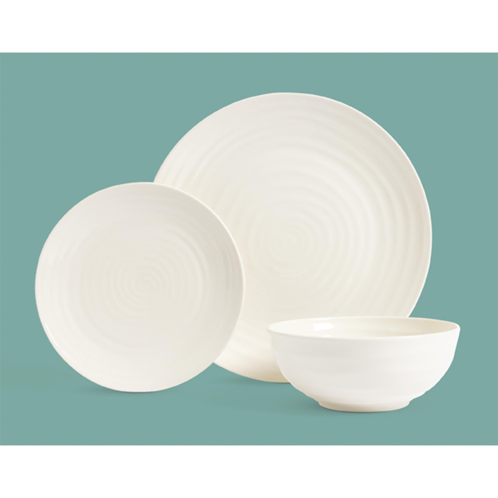 Habitat Ripple Dinnerset 12pc GOODS Sainsburys   