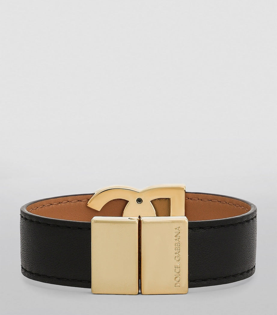 Dolce&Gabbana logo bracelet calfskin 2cm width, UK version