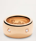 Pomellato Iconica rose gold diamond ring, UK version