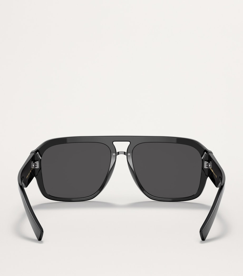 Dolce&Gabbana acetate aviator sunglasses - British product