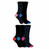 Sock Snob Ladies Heel & Toe Cotton Socks 4-8 UK GOODS Superdrug   