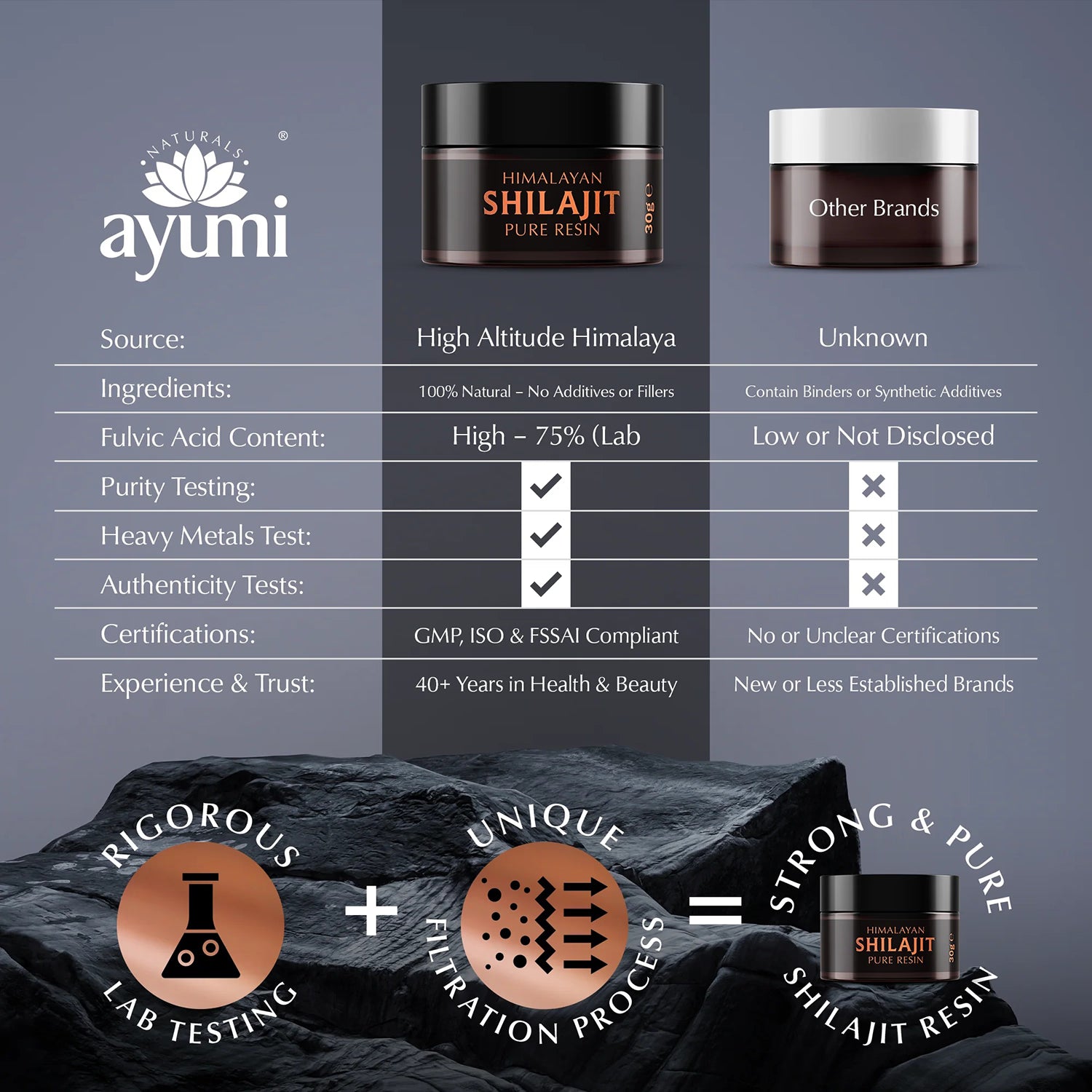 Ayumi Shilajit Resin 30g - British product
