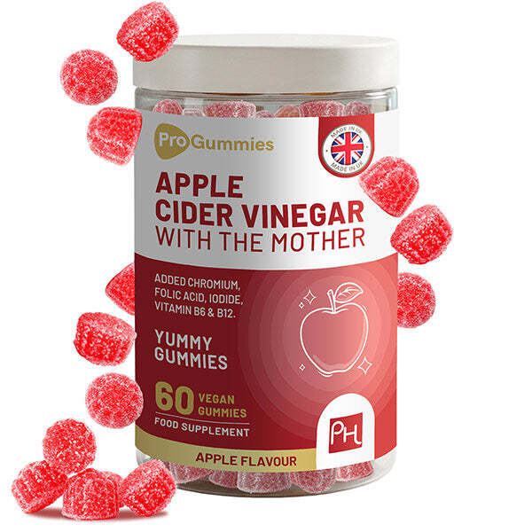 Prowise Apple Cider Gummies with The Mother 1000mg 60 - UK version
