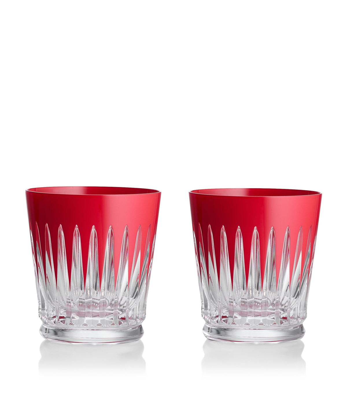 Waterford set of 2 crystal firework tumblers 340ml (British brand)