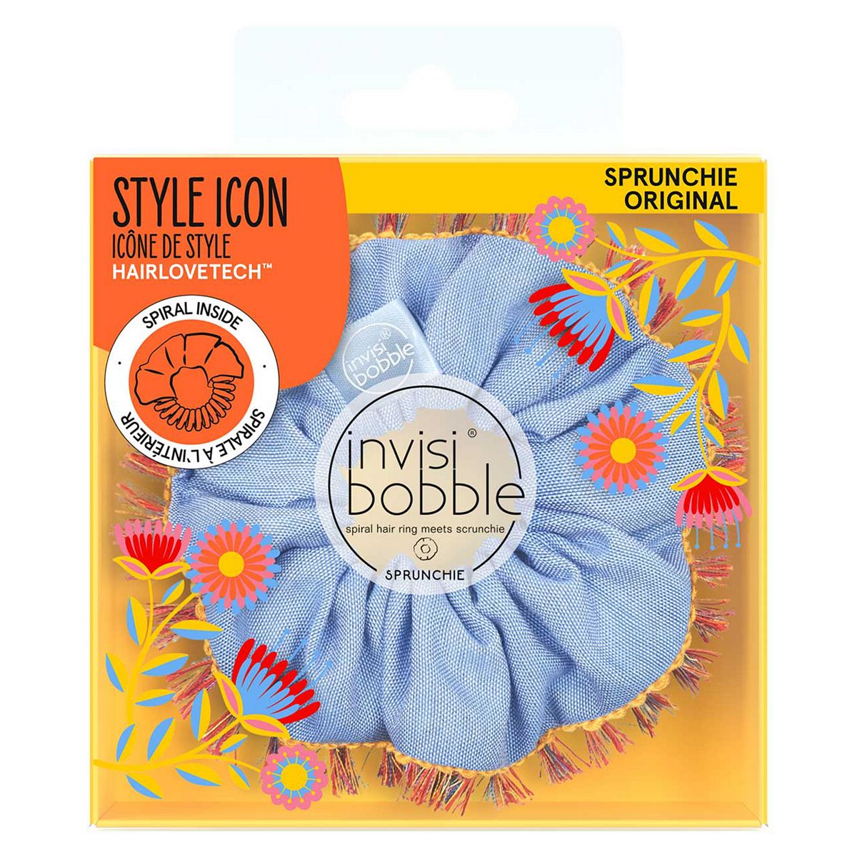 invisibobble SPRUNCHIE Flores and Bloom Scrunchie Hair Tie GOODS Boots   