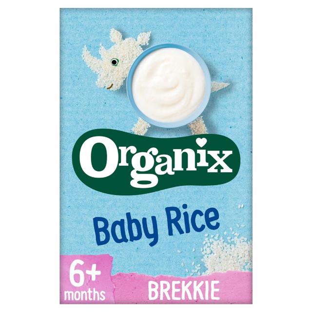 Organix Baby Rice Organic Cereal 6 mths+   100g